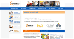 Desktop Screenshot of cesamformation.org